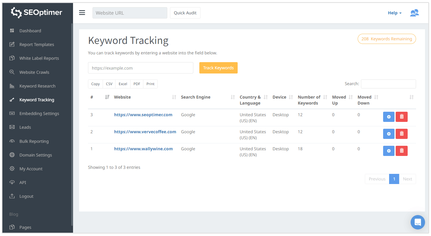 Keyword-Tracking-Tool